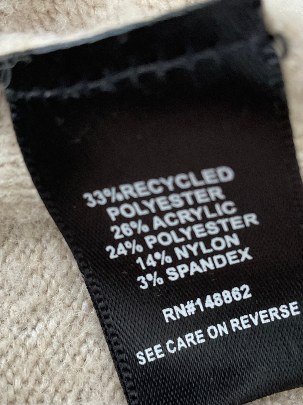 torrid Ivory Ribbed Long Button-Up Cardigan - Picture 6 of 7